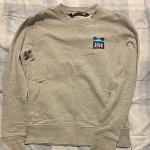 Helly Hansen Light Gray Crewneck Sweater